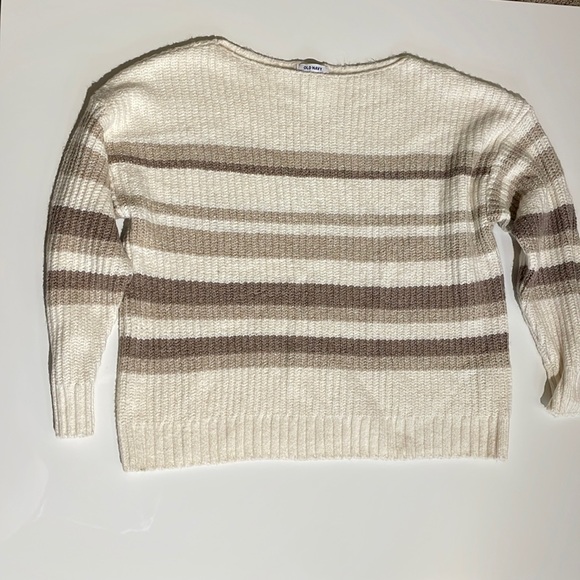Old Navy Sweaters - Tan/ brown/beige scoop neck sweater. Never worn. XXL